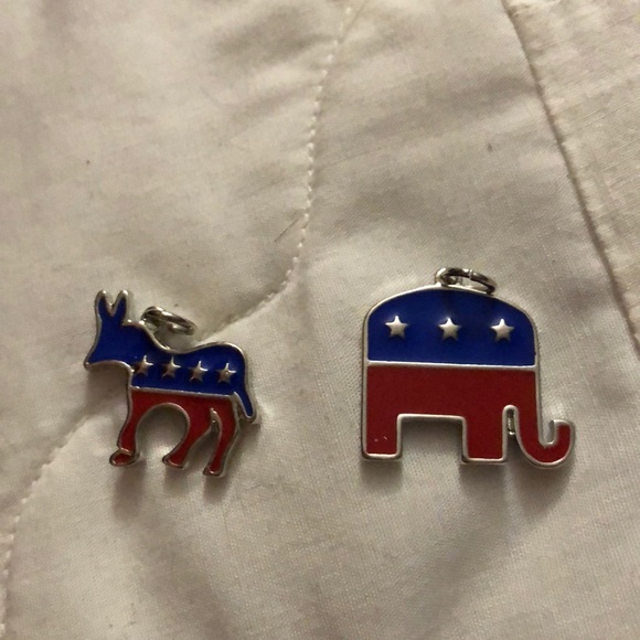 New Republican and Democrat Charms - Picture 1 of 3